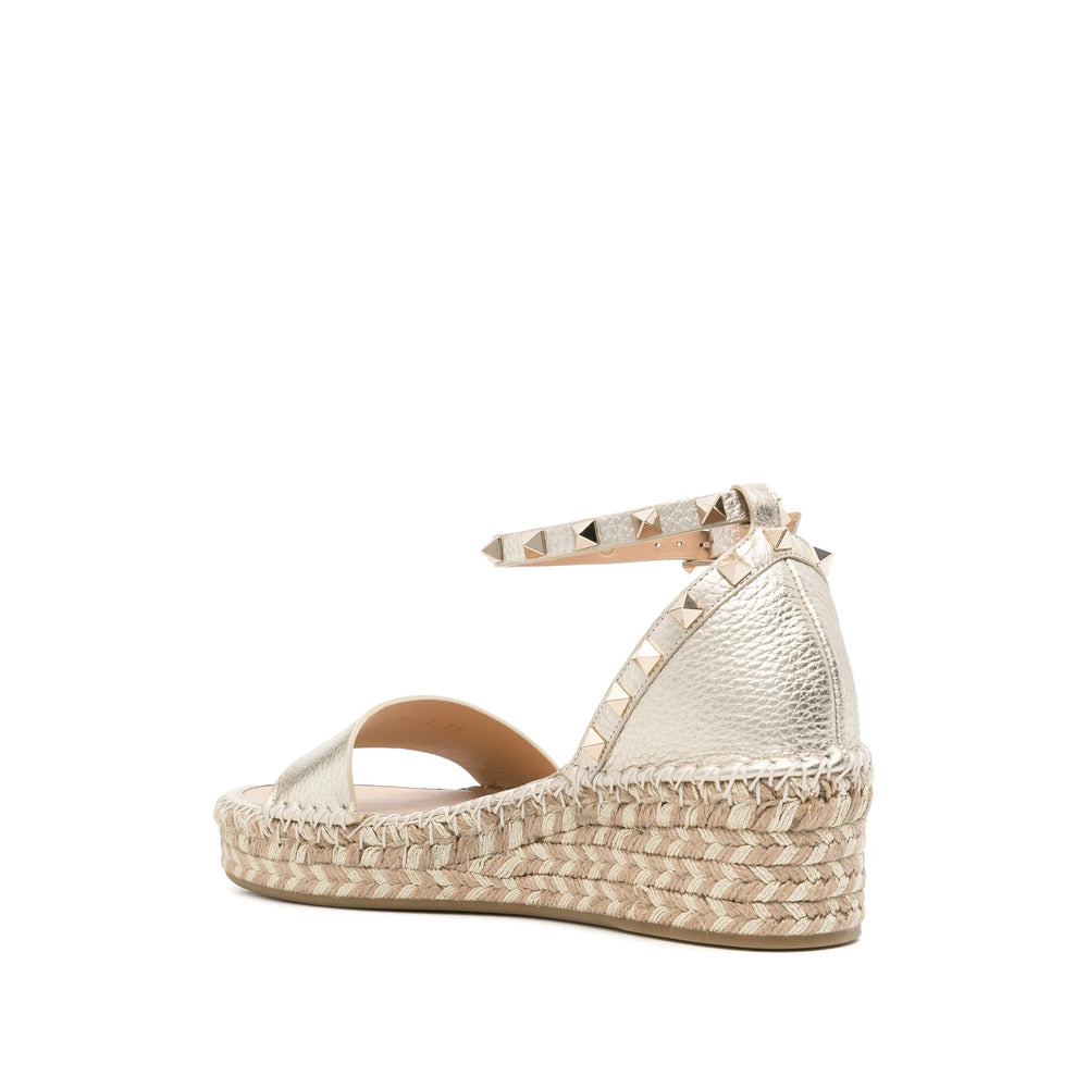 Valentino Garavani Gold Espadrilles Women - 3