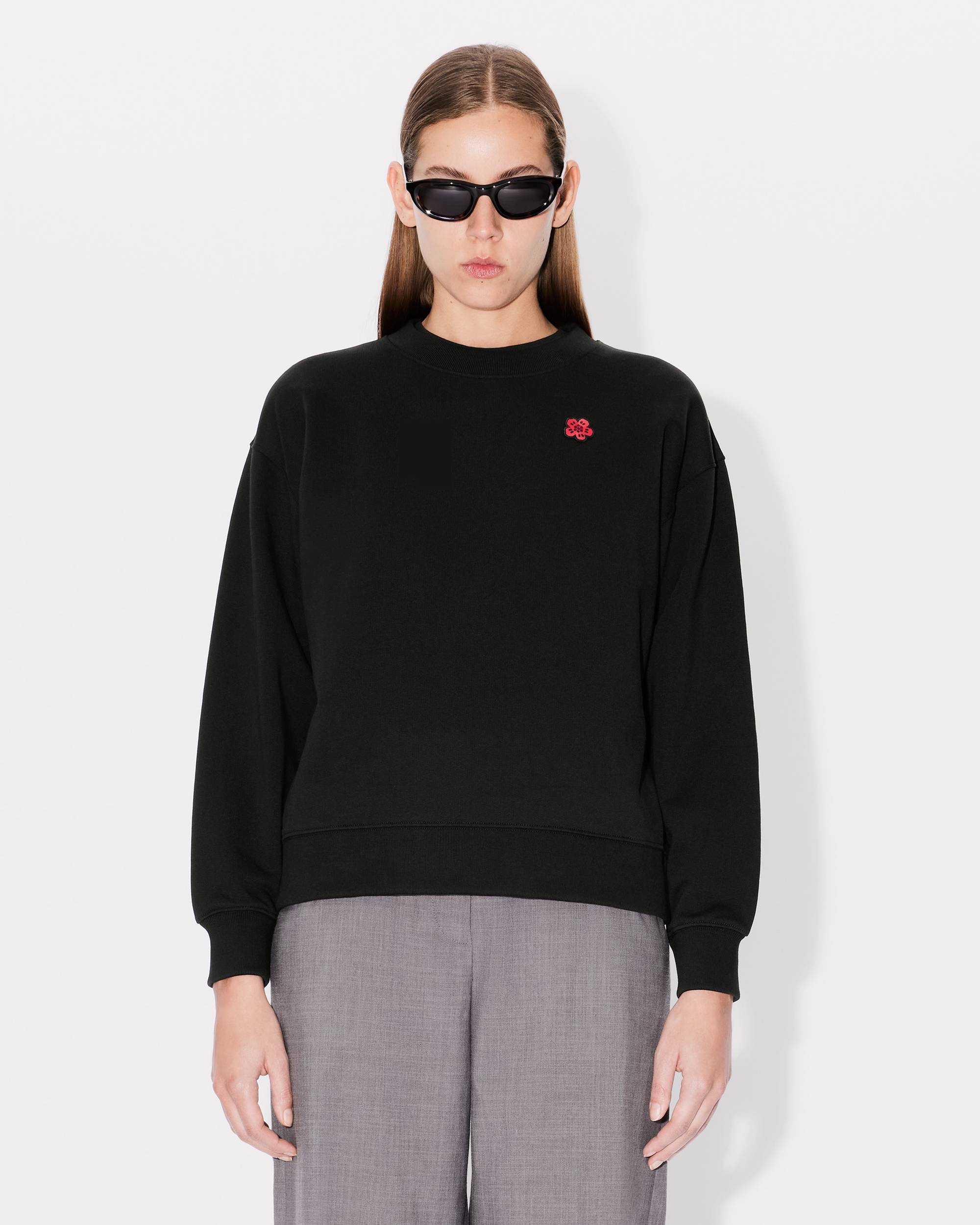 'Boke Flower' classic embroidered sweatshirt - 3