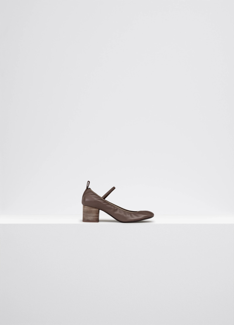 SQUARE BALLERINA WITH 55MM HEEL 1
