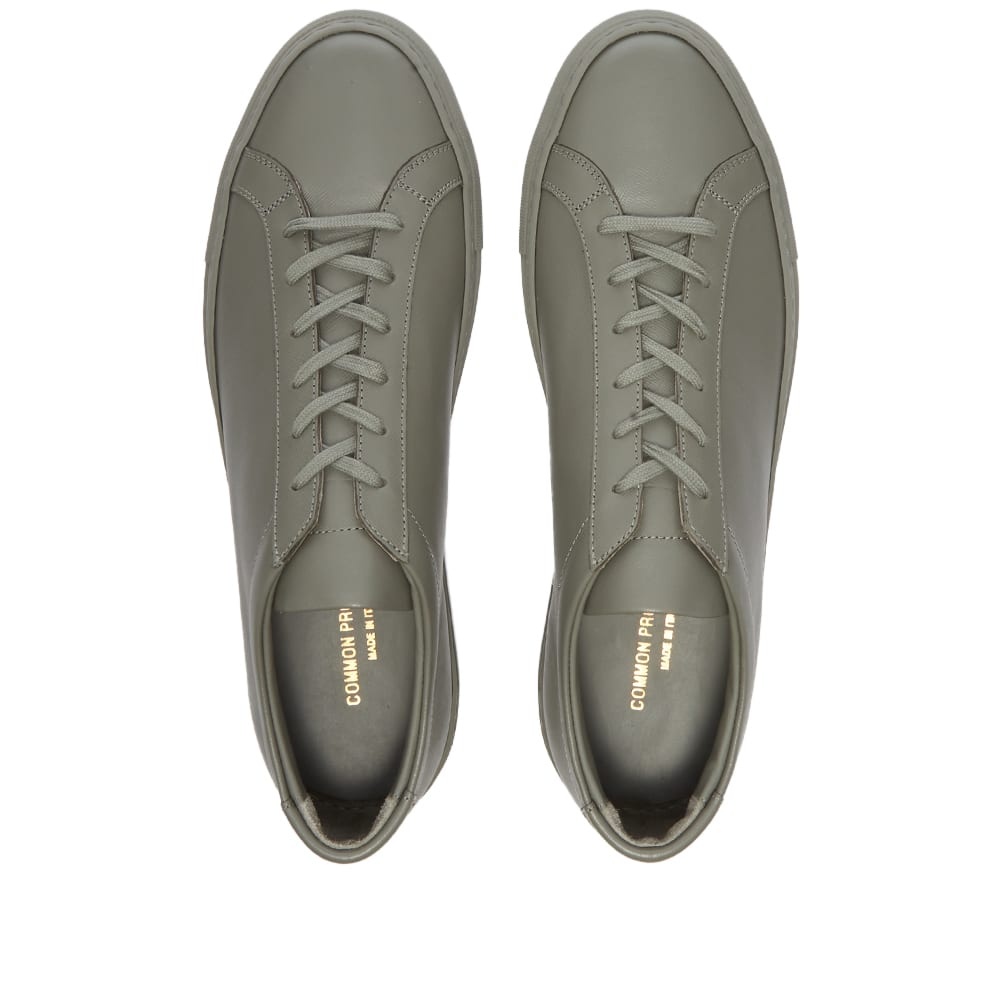 Common Projects Original Achilles Low Saffiano - 5