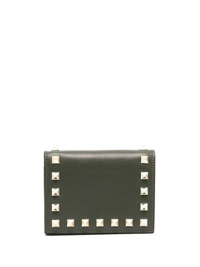 Valentino Rockstud compact wallet outlook