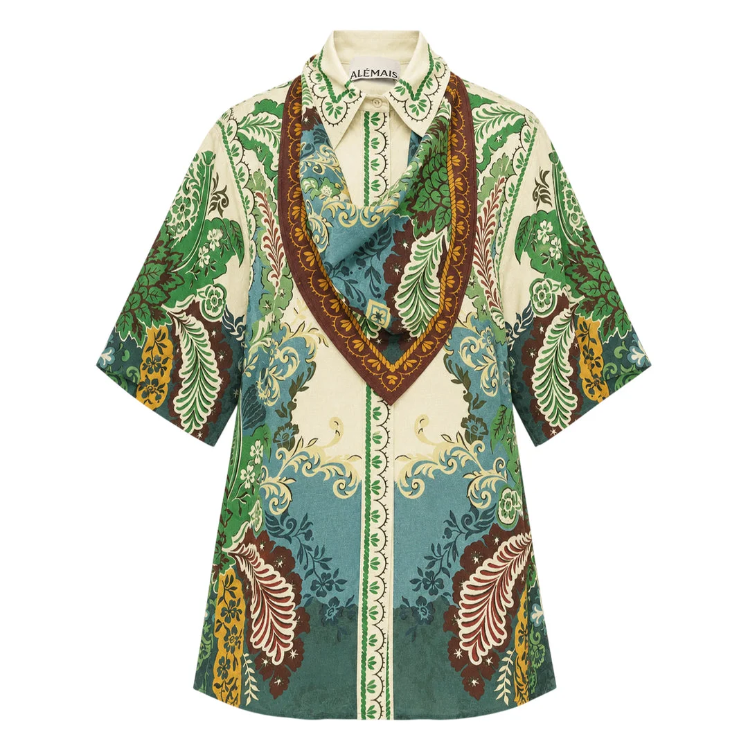 Florence Paisley Print Shirt - 1
