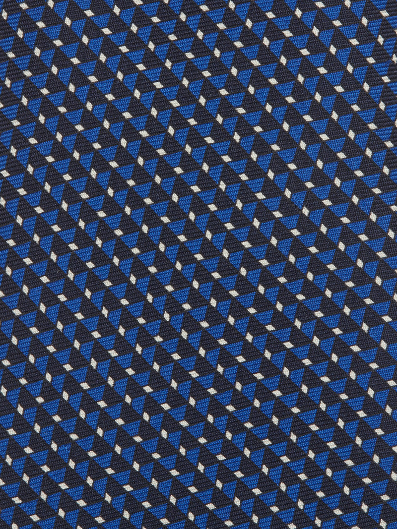 ZEGNA DARK BLUE SILK TIE outlook