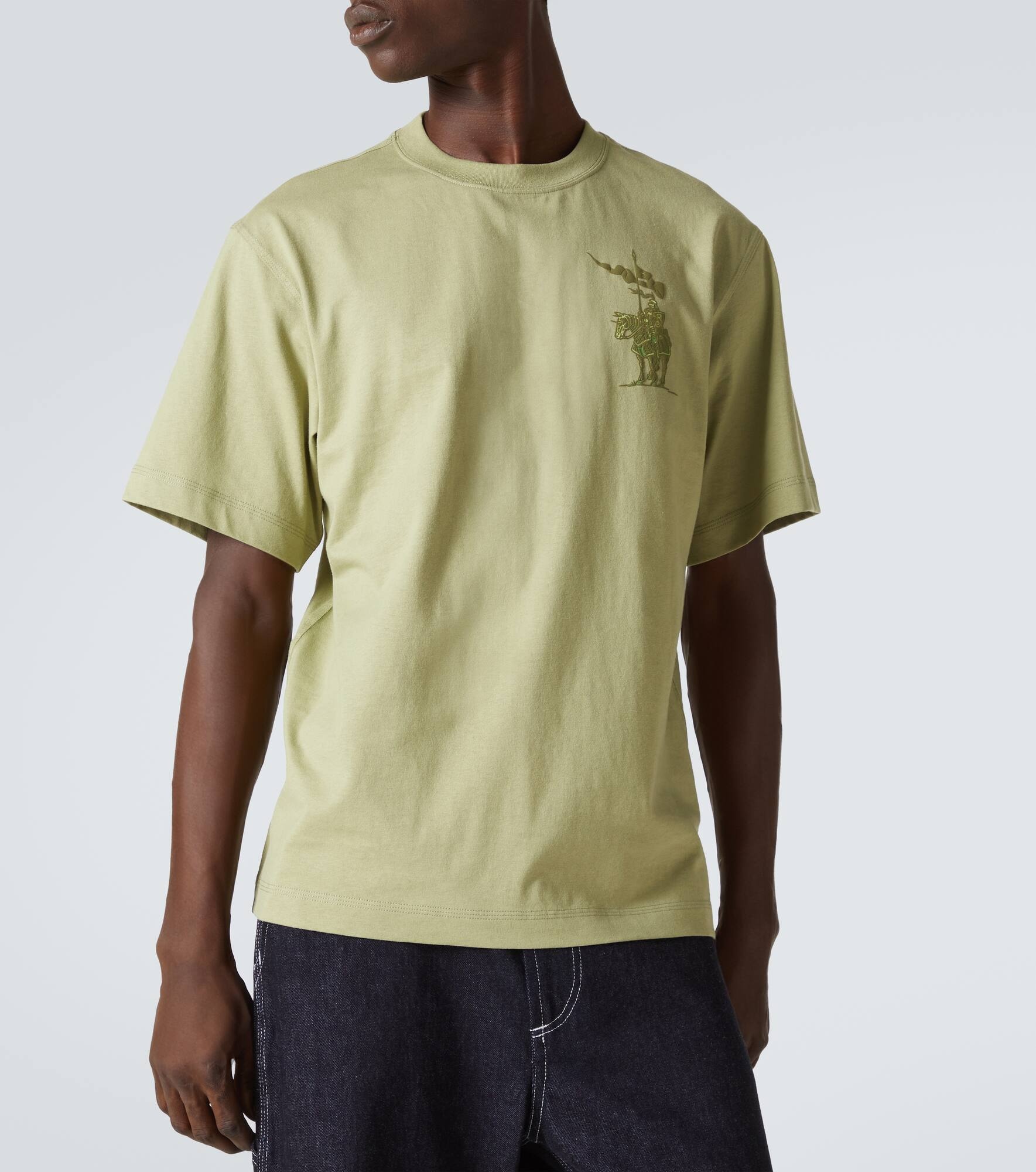 Flagpole Knight cotton T-shirt - 3