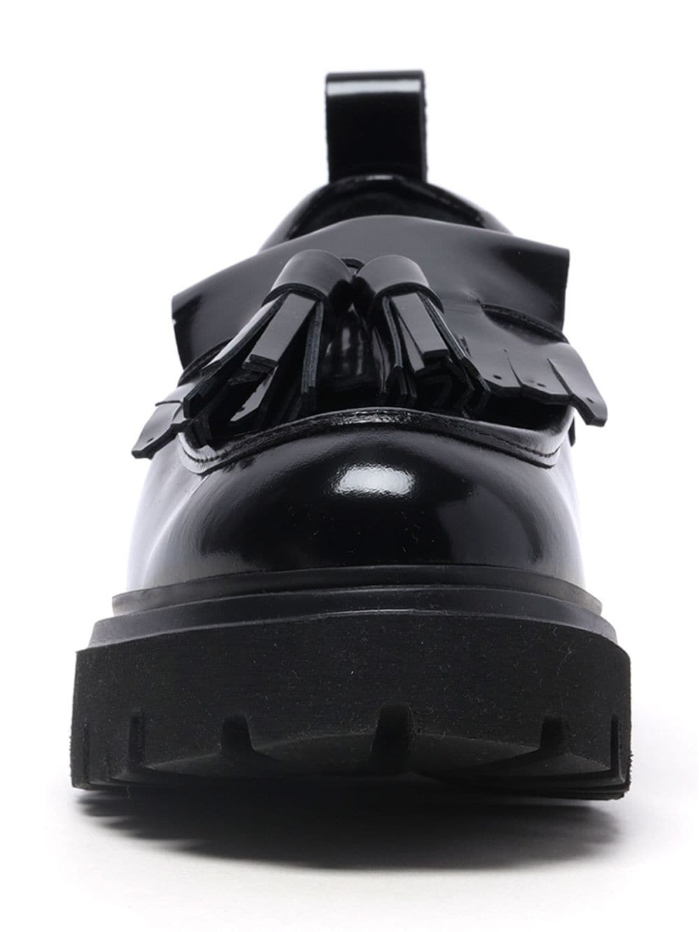 tassel-detail leather loafers - 5