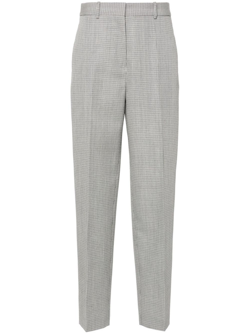 checked tailored trousers 1
