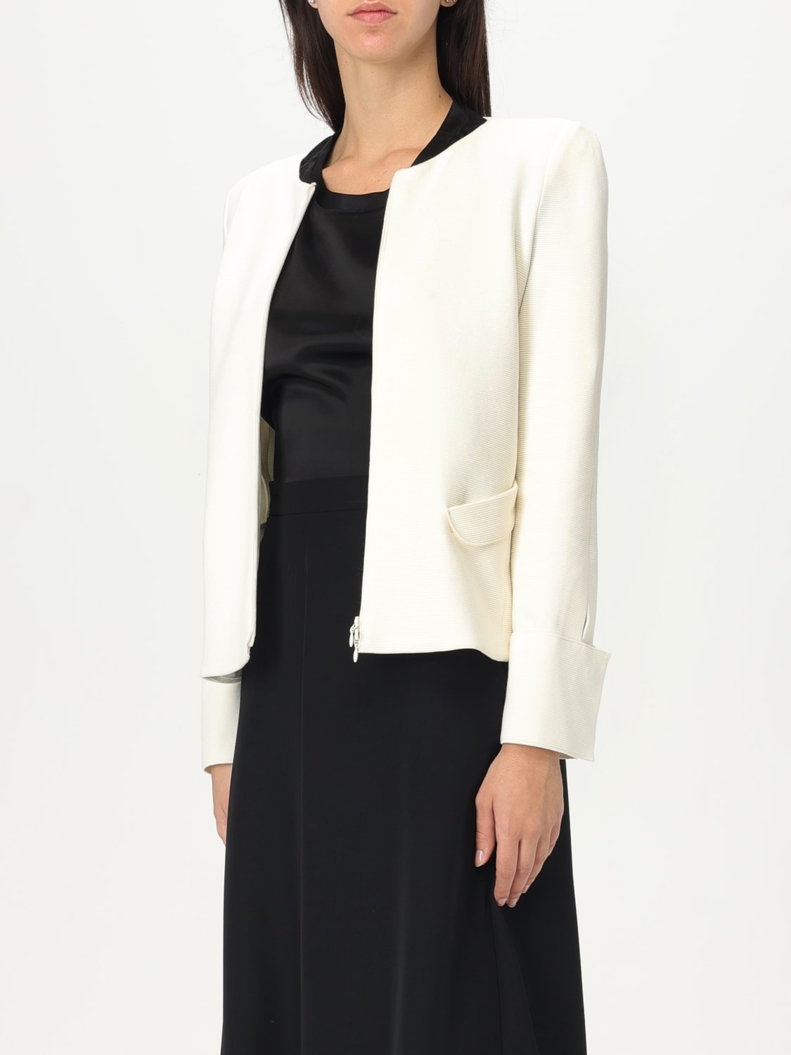 Emporio Armani stretch cotton jacket - 3