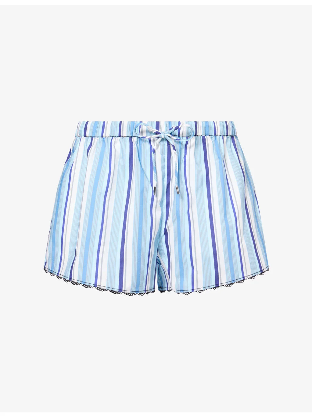 Vester Striped Cotton Shorts - 1