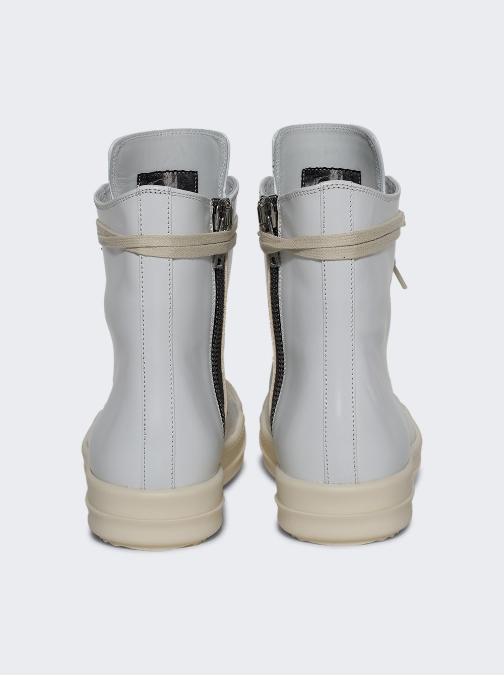 Hollywood High Top Sneakers Glossy Chalk And Milk - 4