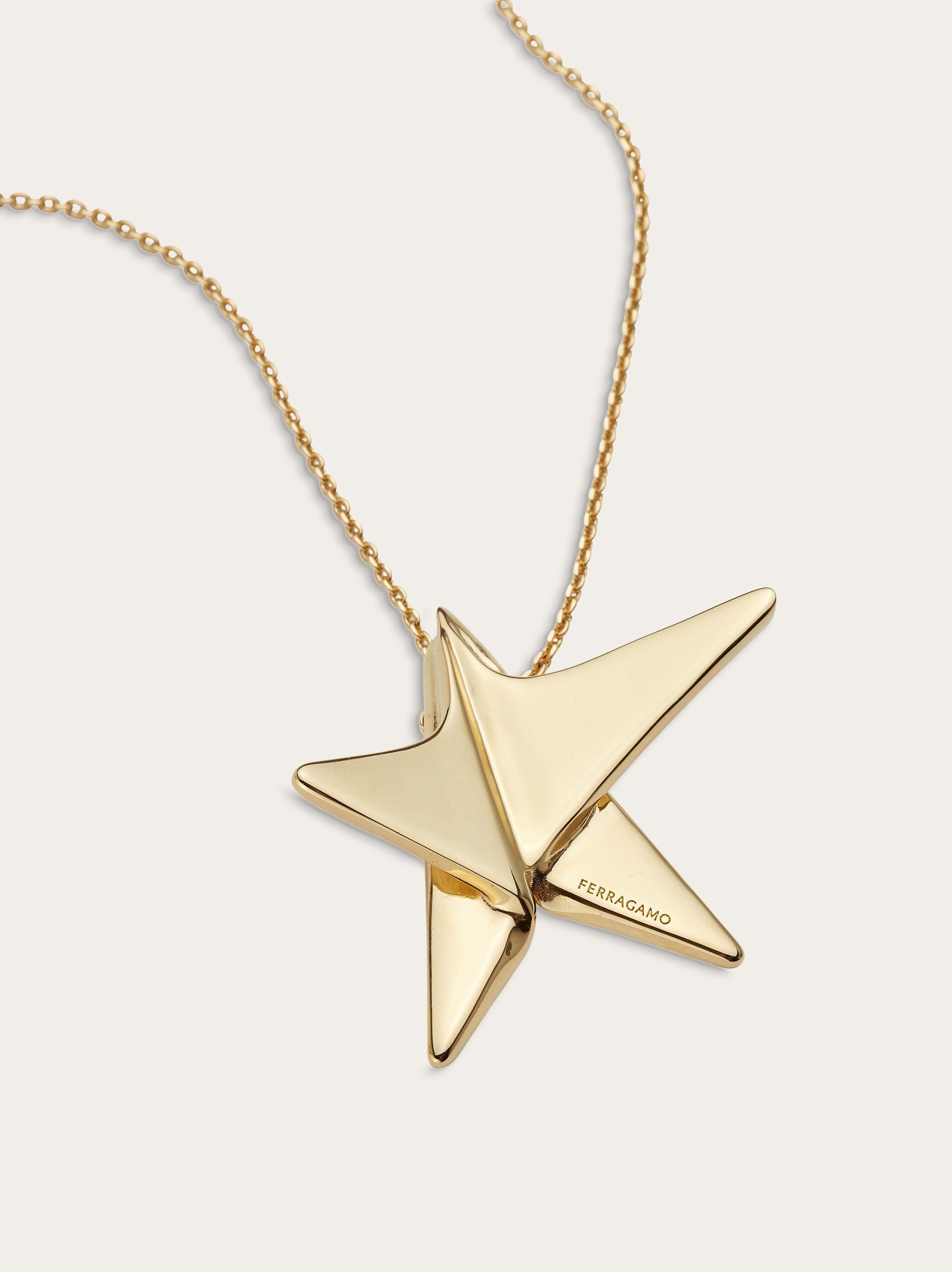 【送料&関税込】Ferragamo Golden l Necklace Gancini pendant necklace - Women | Ferragamo