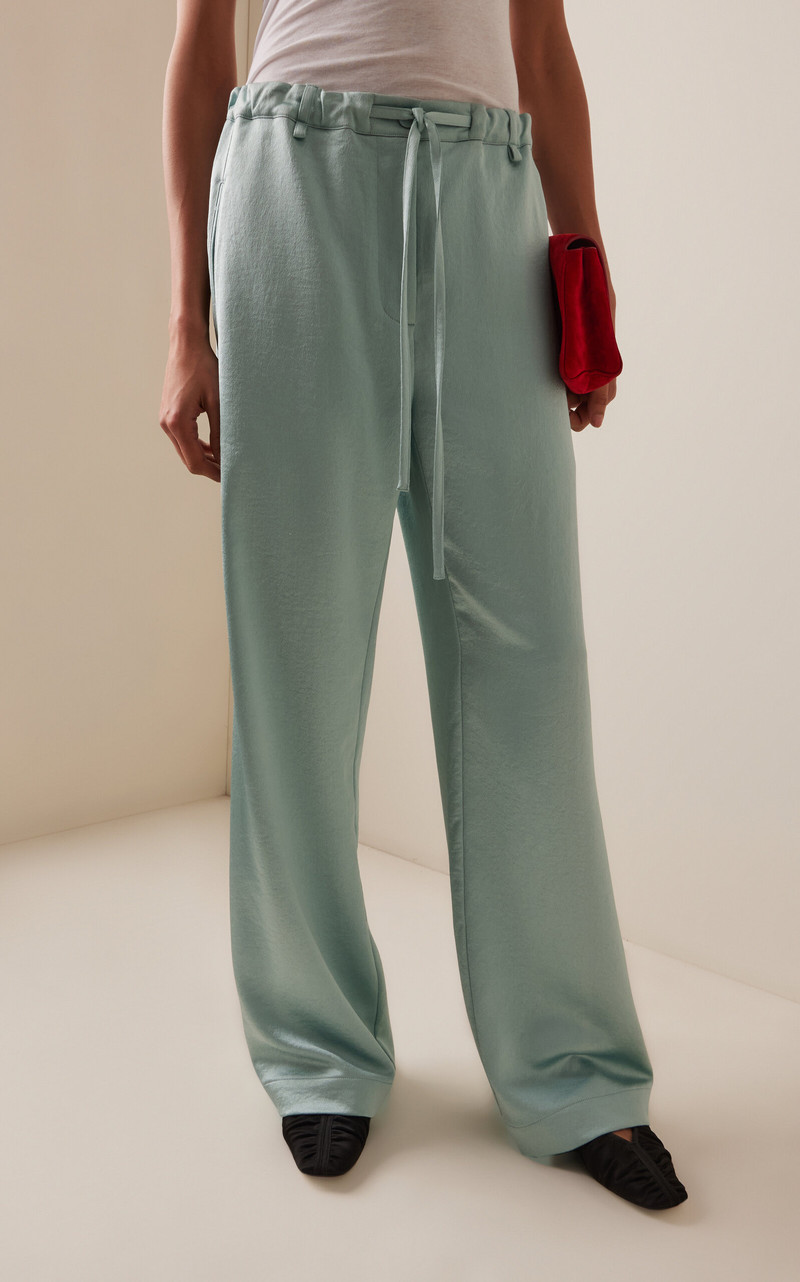 Magnus Crinkled Crepe Pants blue 3
