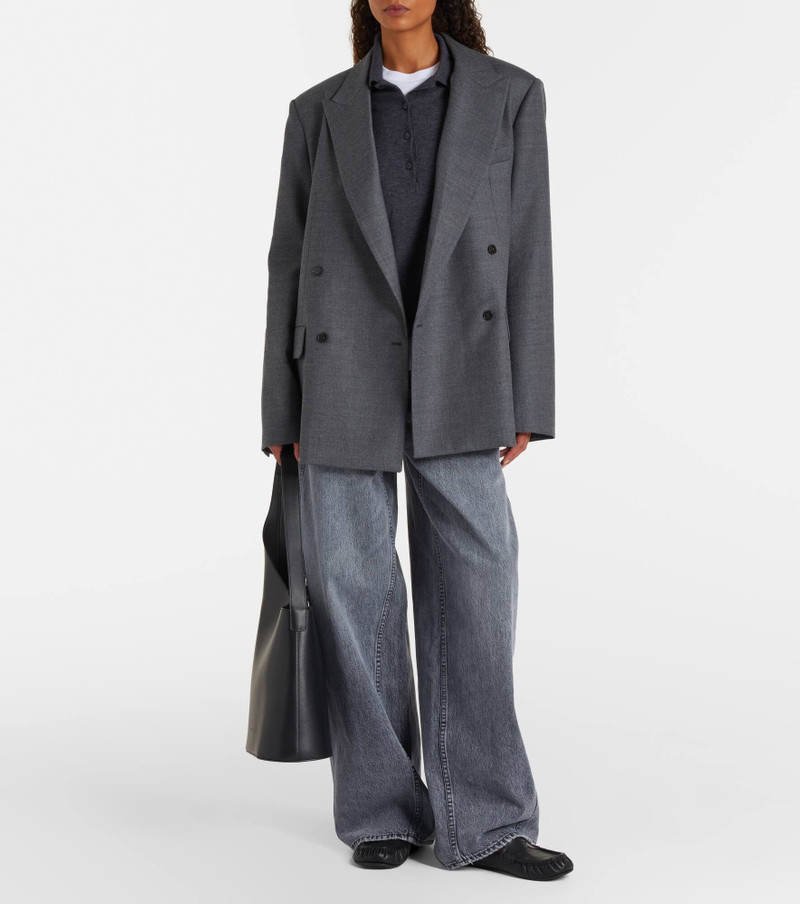 The Frankie Shop Newark wool-blend blazer outlook