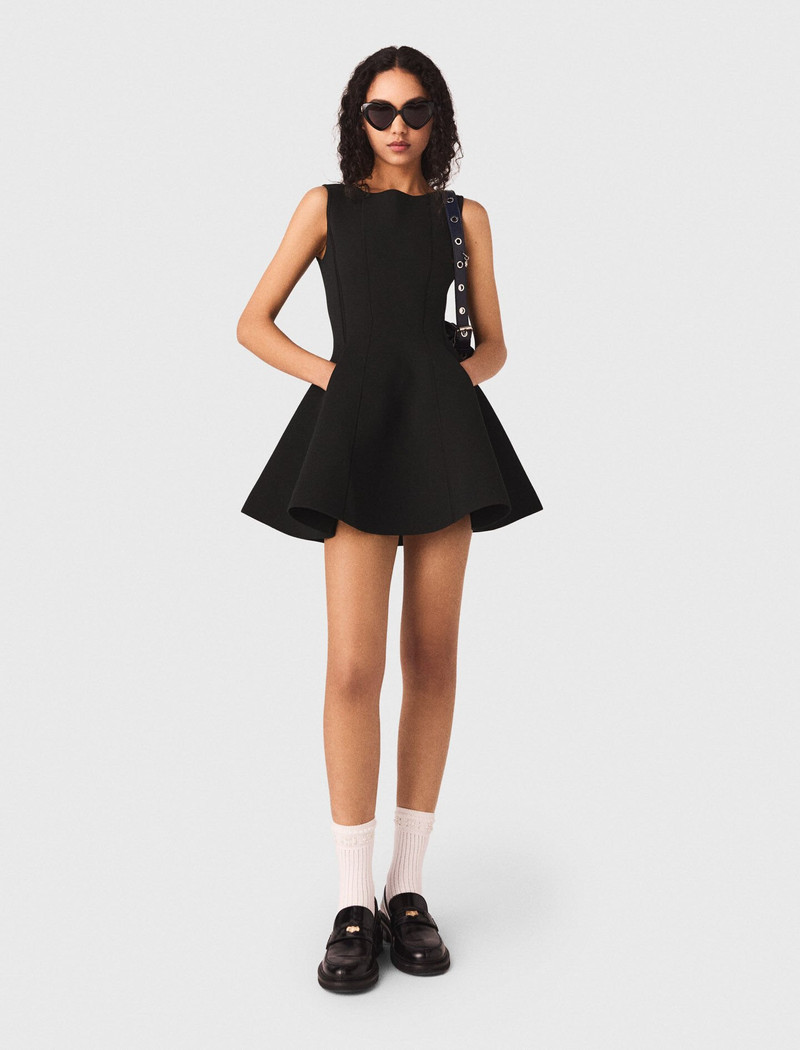 maje Skater dress with jewelled bows outlook