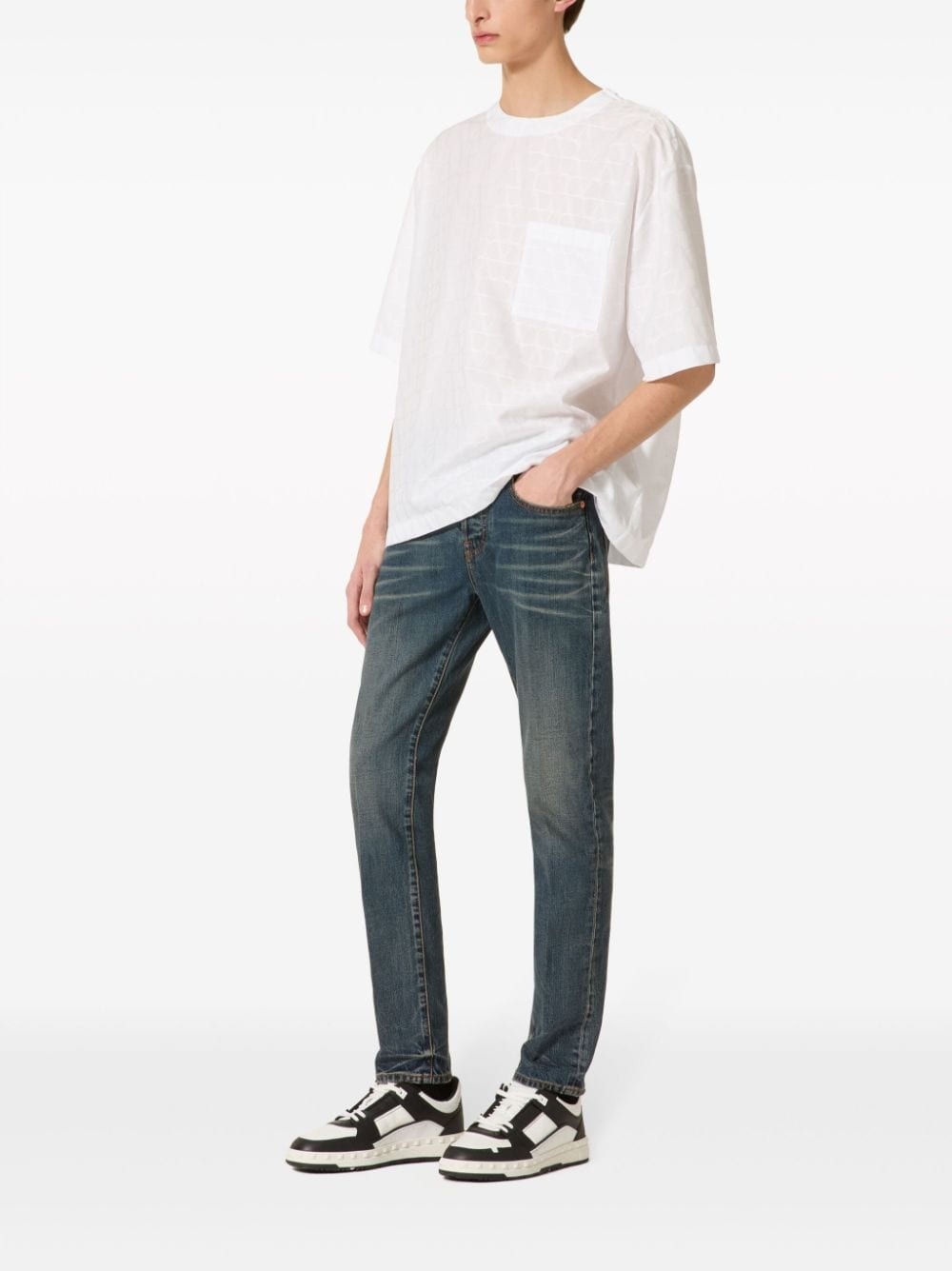 【送料 関税込】VALENTINO Toile Iconographe cotton t-shirt Valentino Toile Iconographe Cotton T-shirt - T-Shirts
