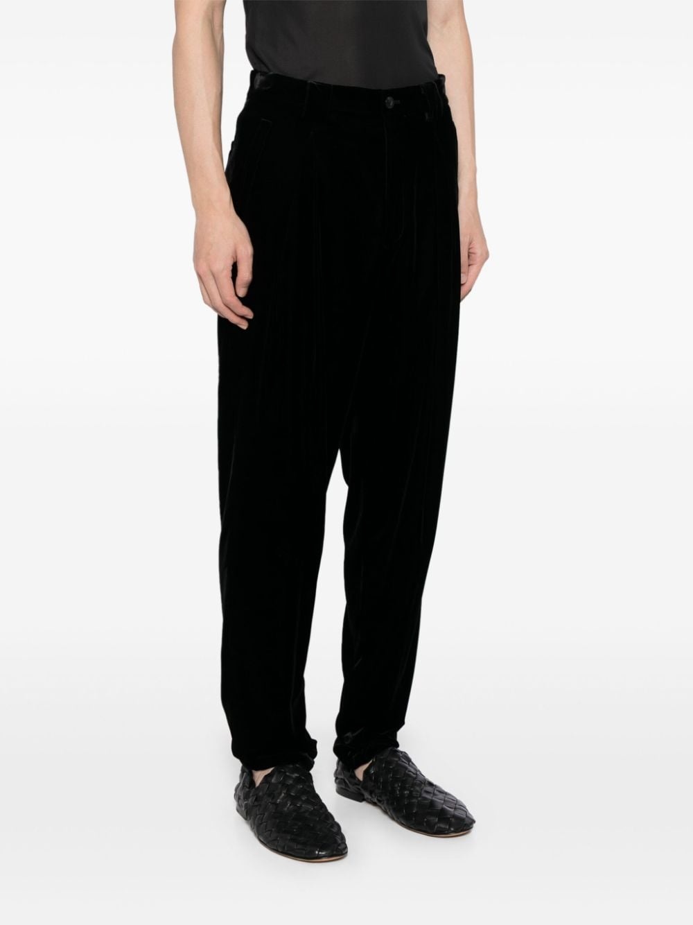 velvet trousers - 3