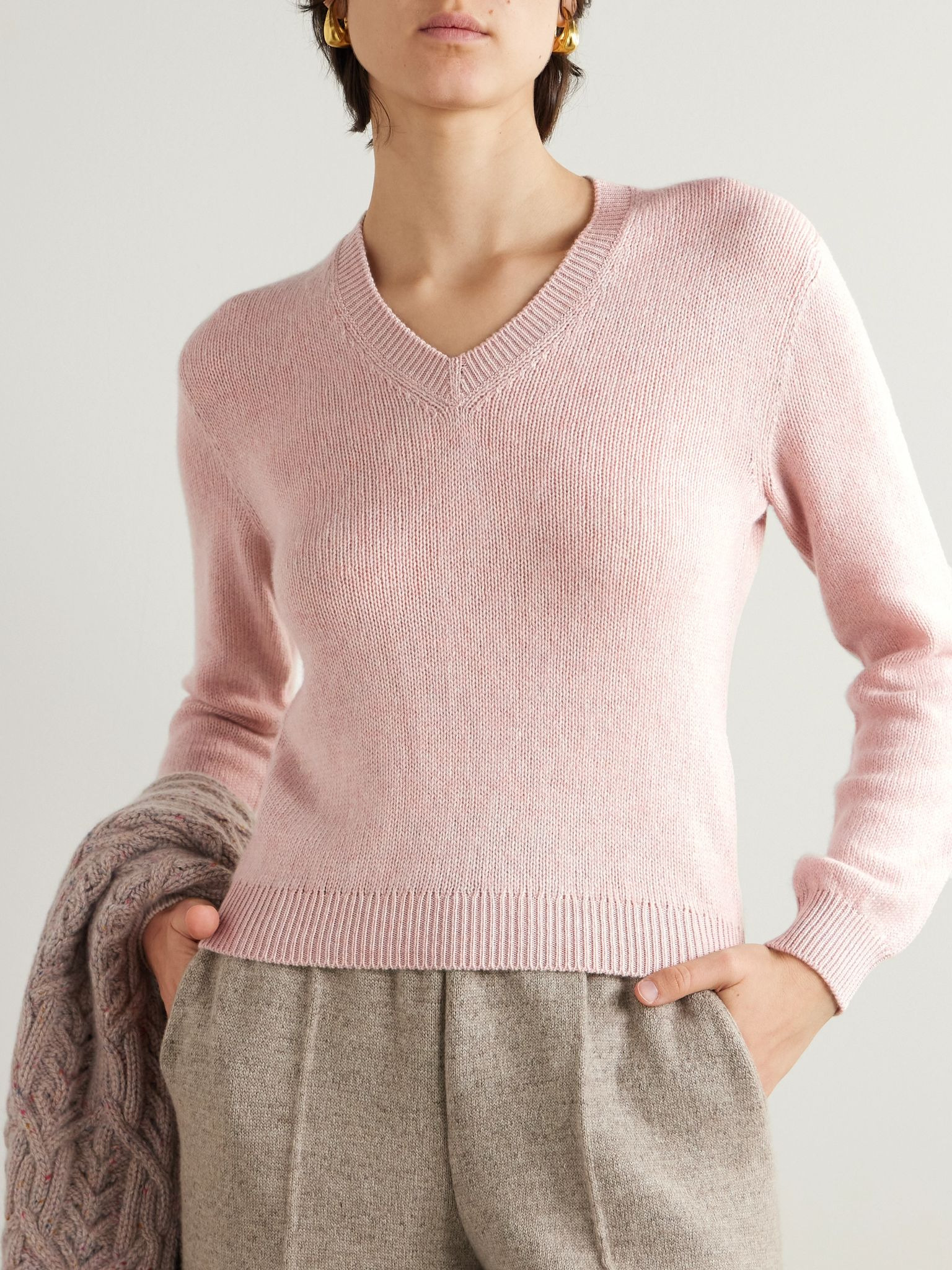 Cashmere sweater Beige - 3