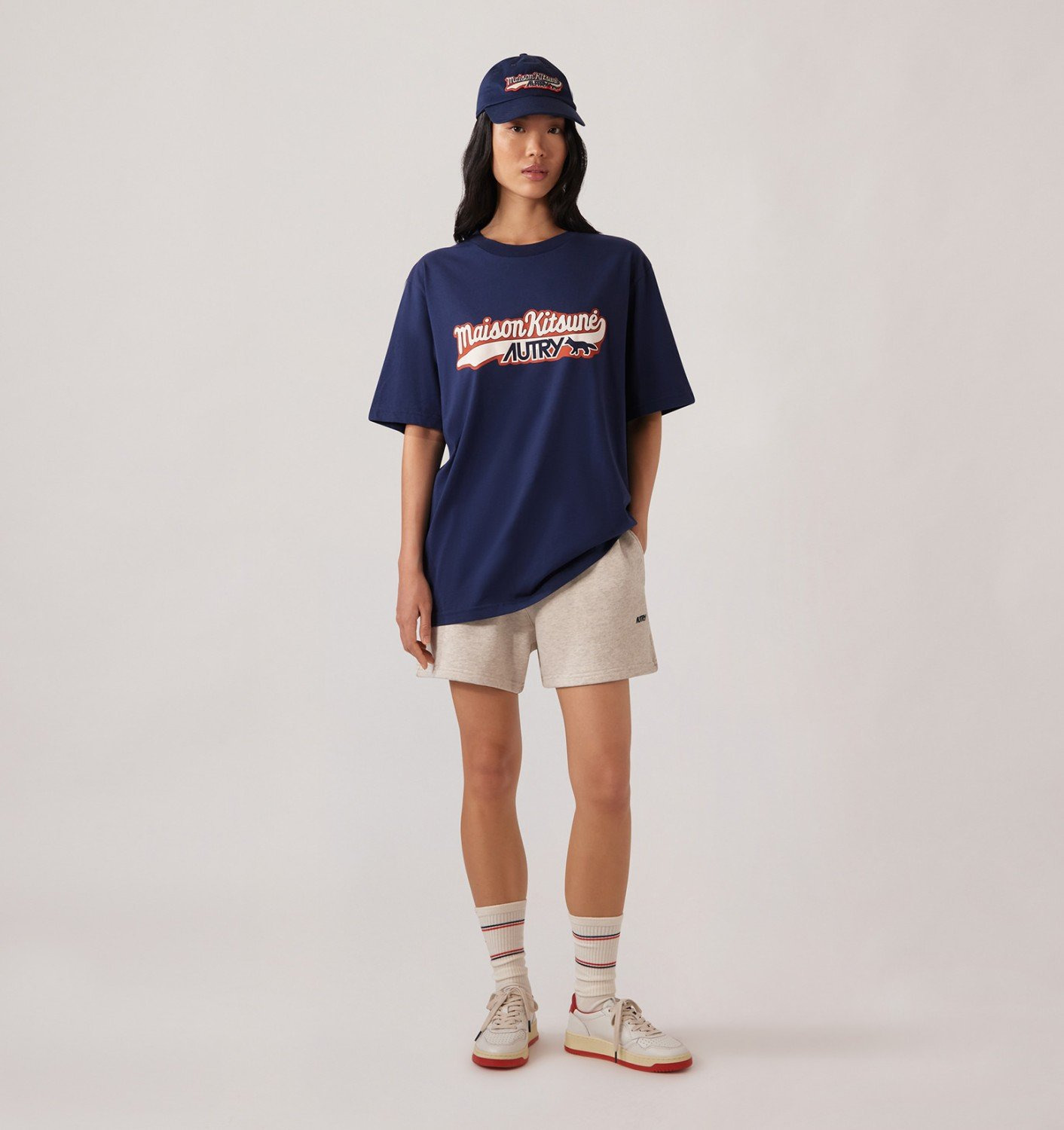 UNISEX AUTRY LOGO 'MAISON KITSUNÉ' T-SHIRT - 2