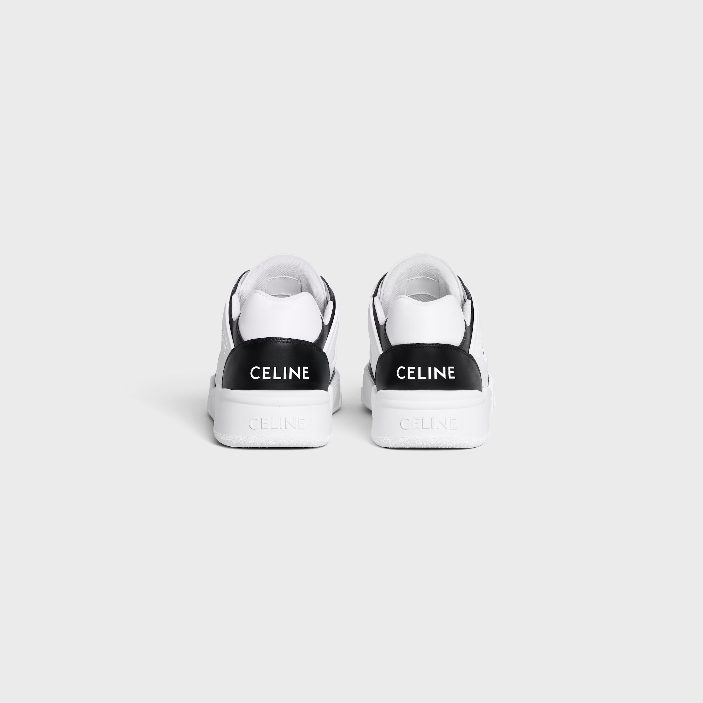 CELINE TRAINER CR-07 LOW LACE-UP SNEAKER in CALFSKIN - 5