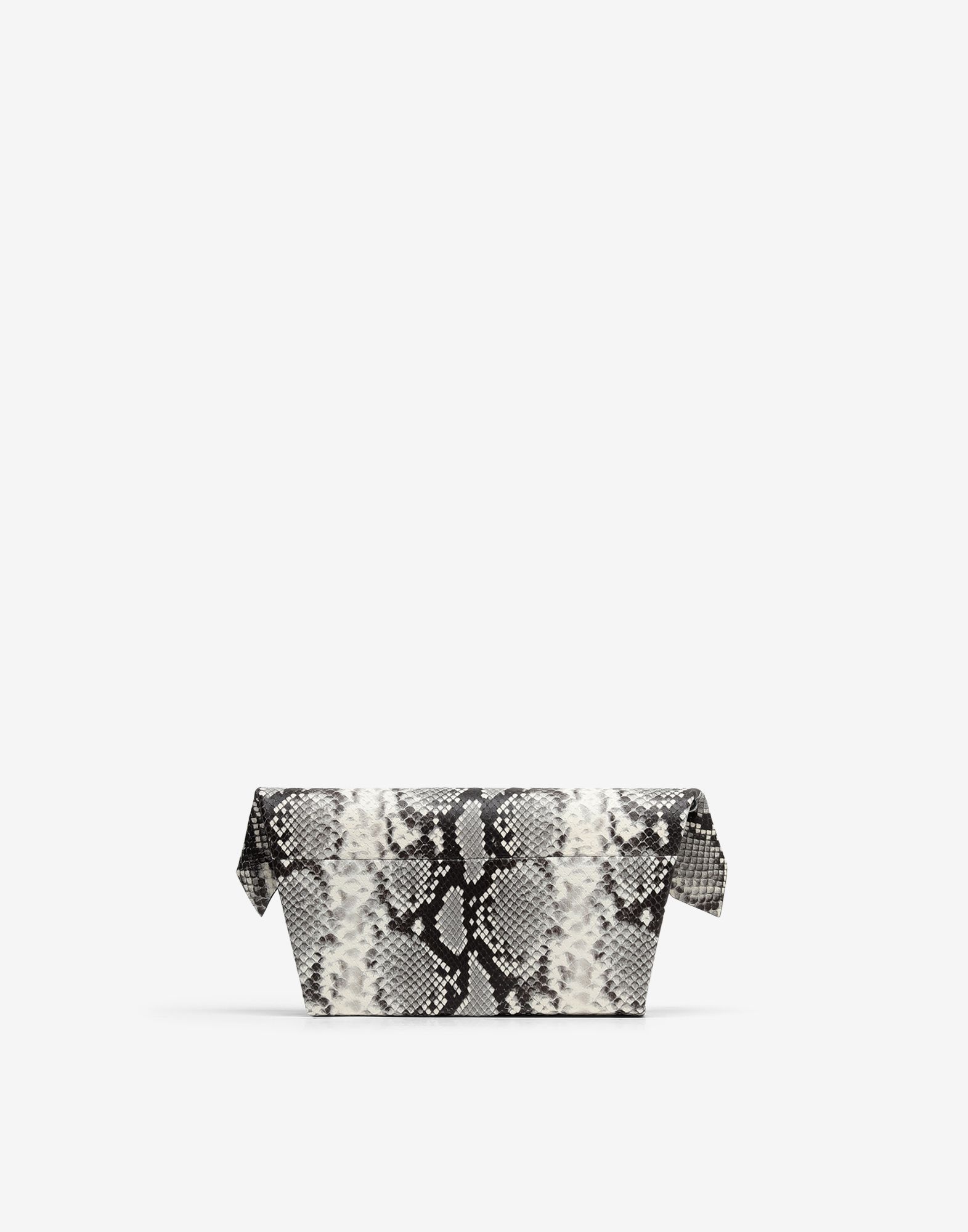 Snatched python-effect medium bag - 3