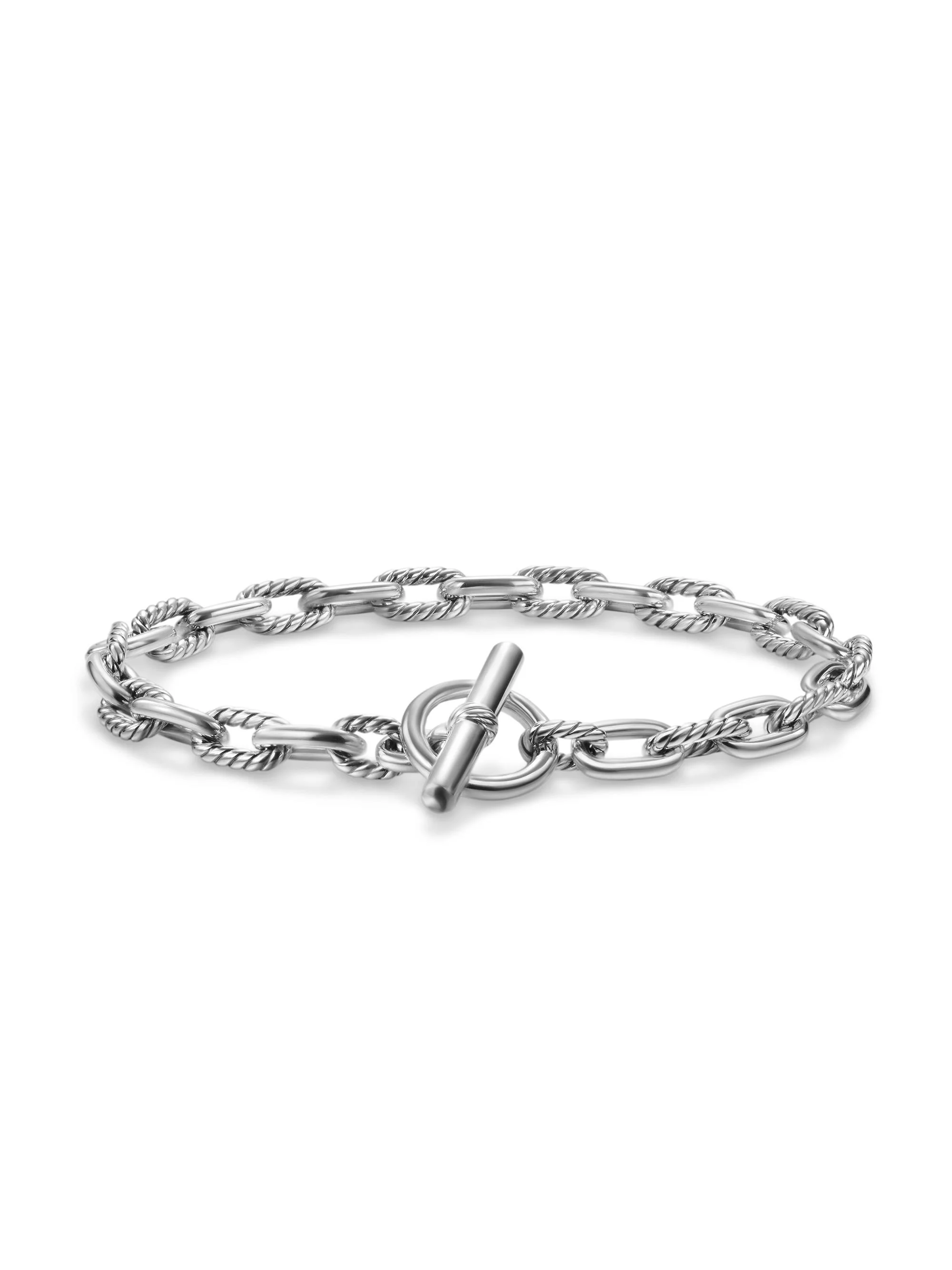 Women's DY Madison Toggle Chain Bracelet in Sterling Silver, 5.5MM - Silver - 1