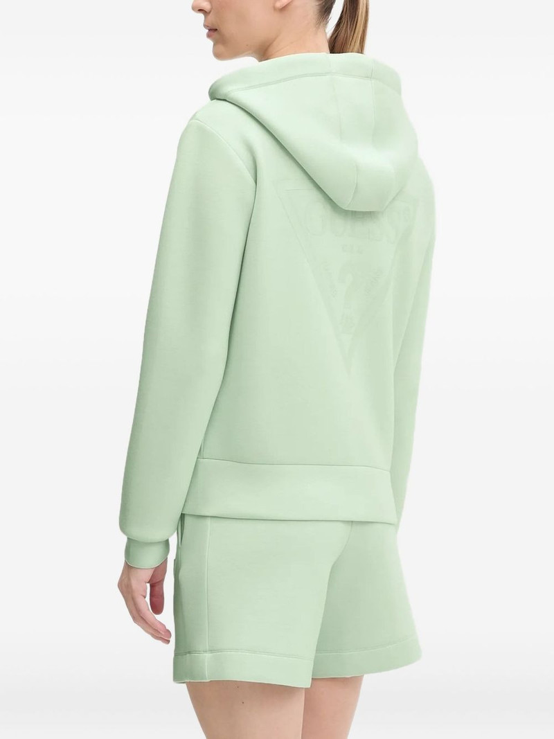 GUESS USA zip-front hoodie outlook