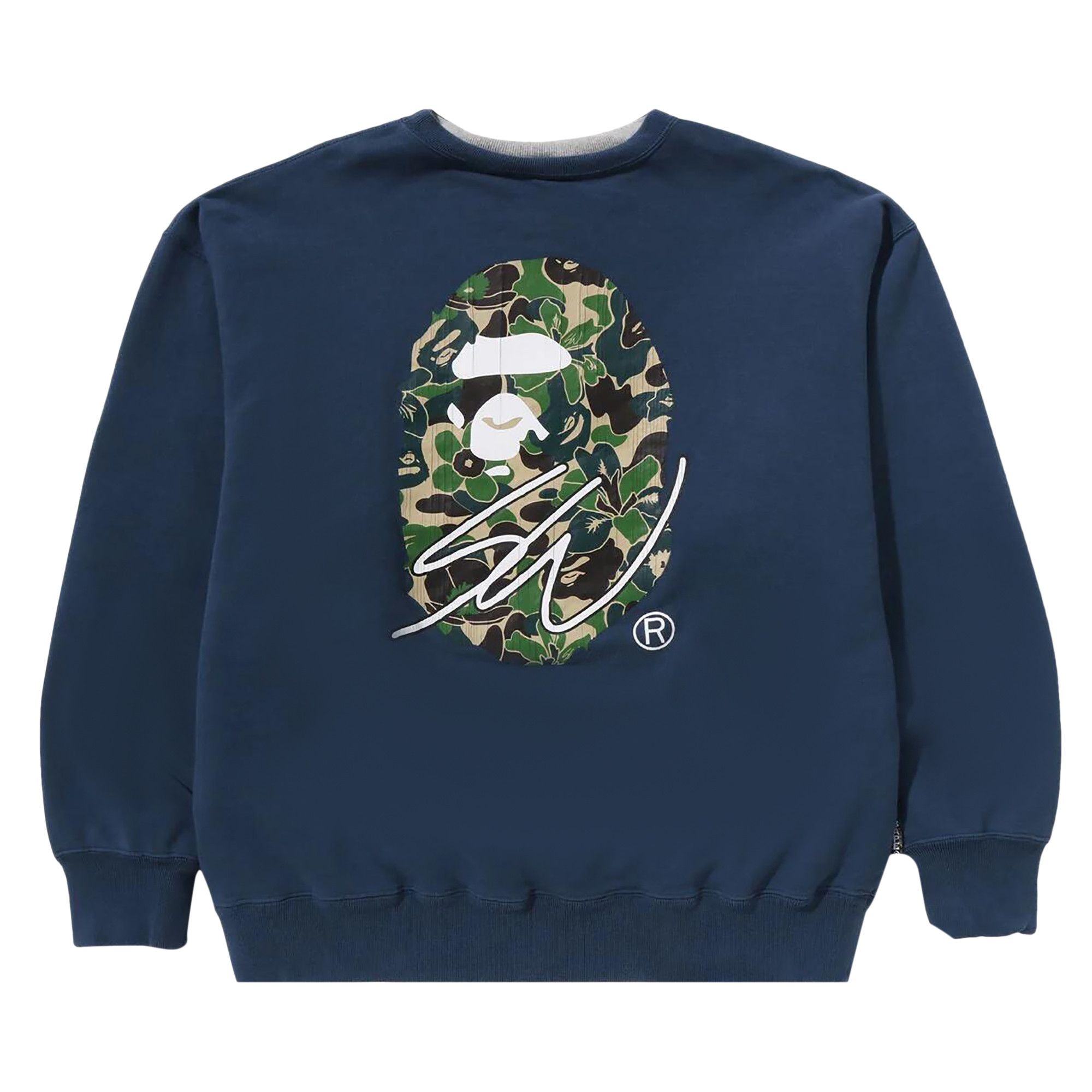 BAPE x Sean Wotherspoon 4Way Crewneck 'Navy' - 1