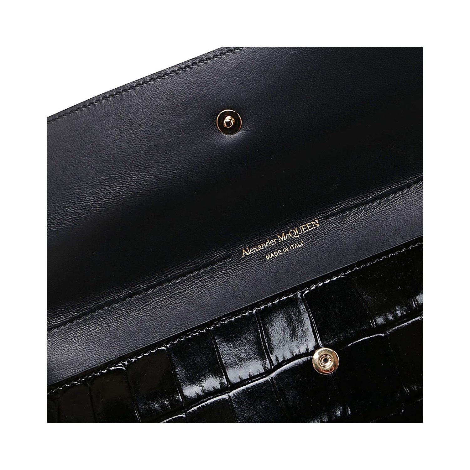 BLACK LEATHER POUCH - 4