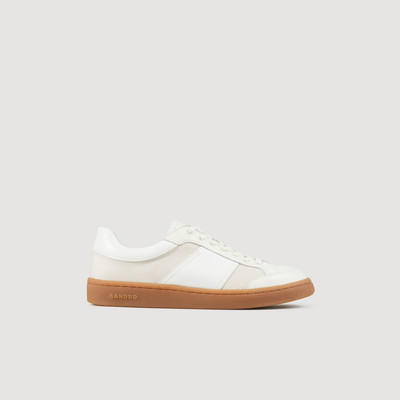 Sandro LEATHER TRAINERS outlook