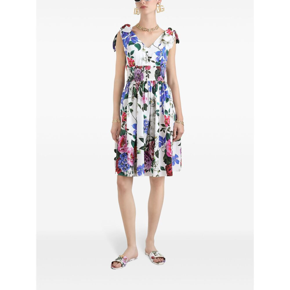 Dolce & Gabbana White Dresses - Day Dresses Women - 4