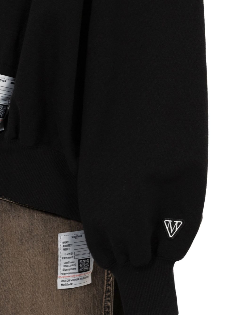 smiley face-print sweatshirt - 5