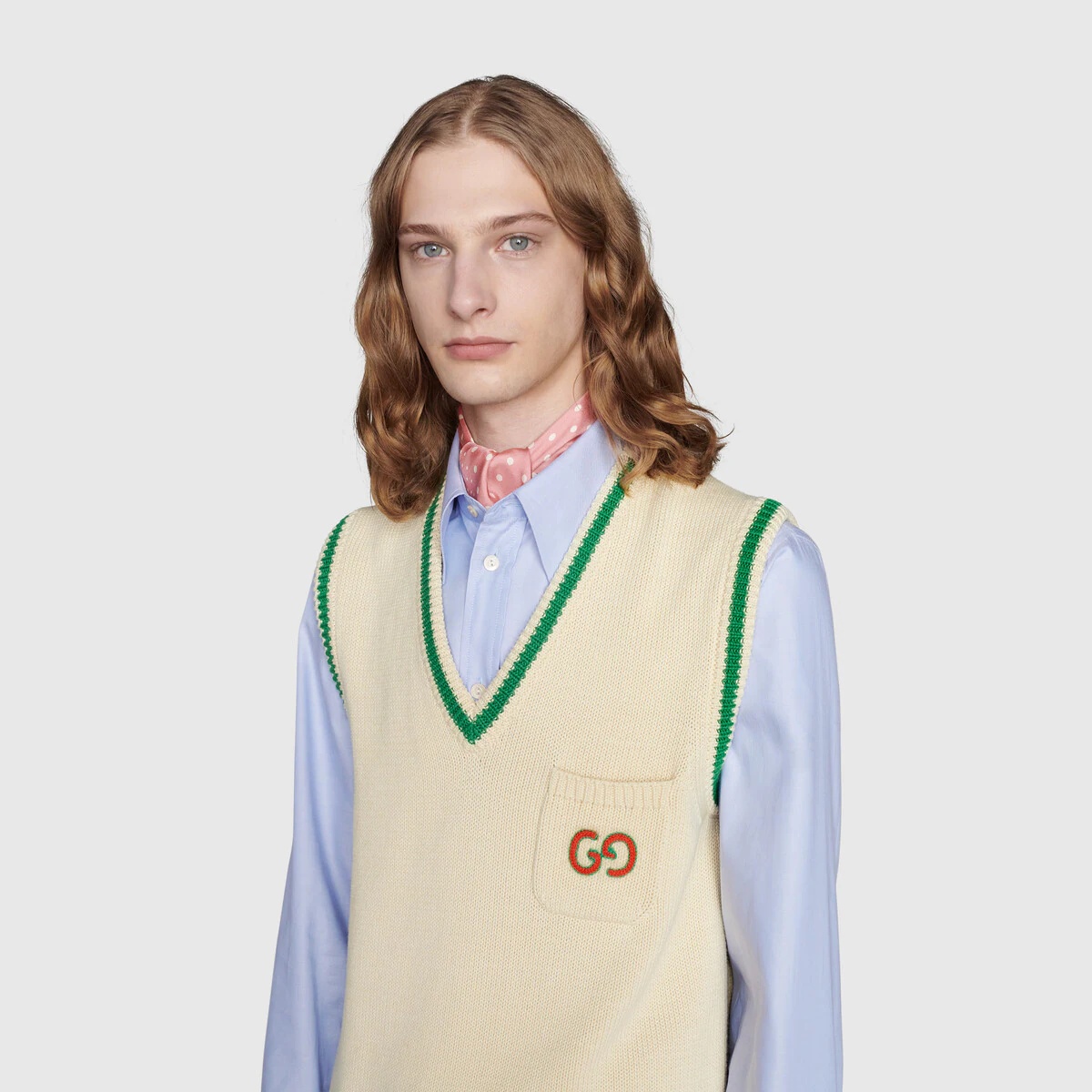 Gucci Pineapple cotton vest - 7