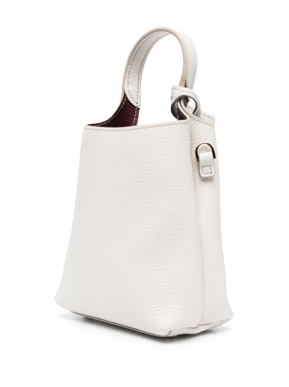 debossed-logo leather mini bag - 3