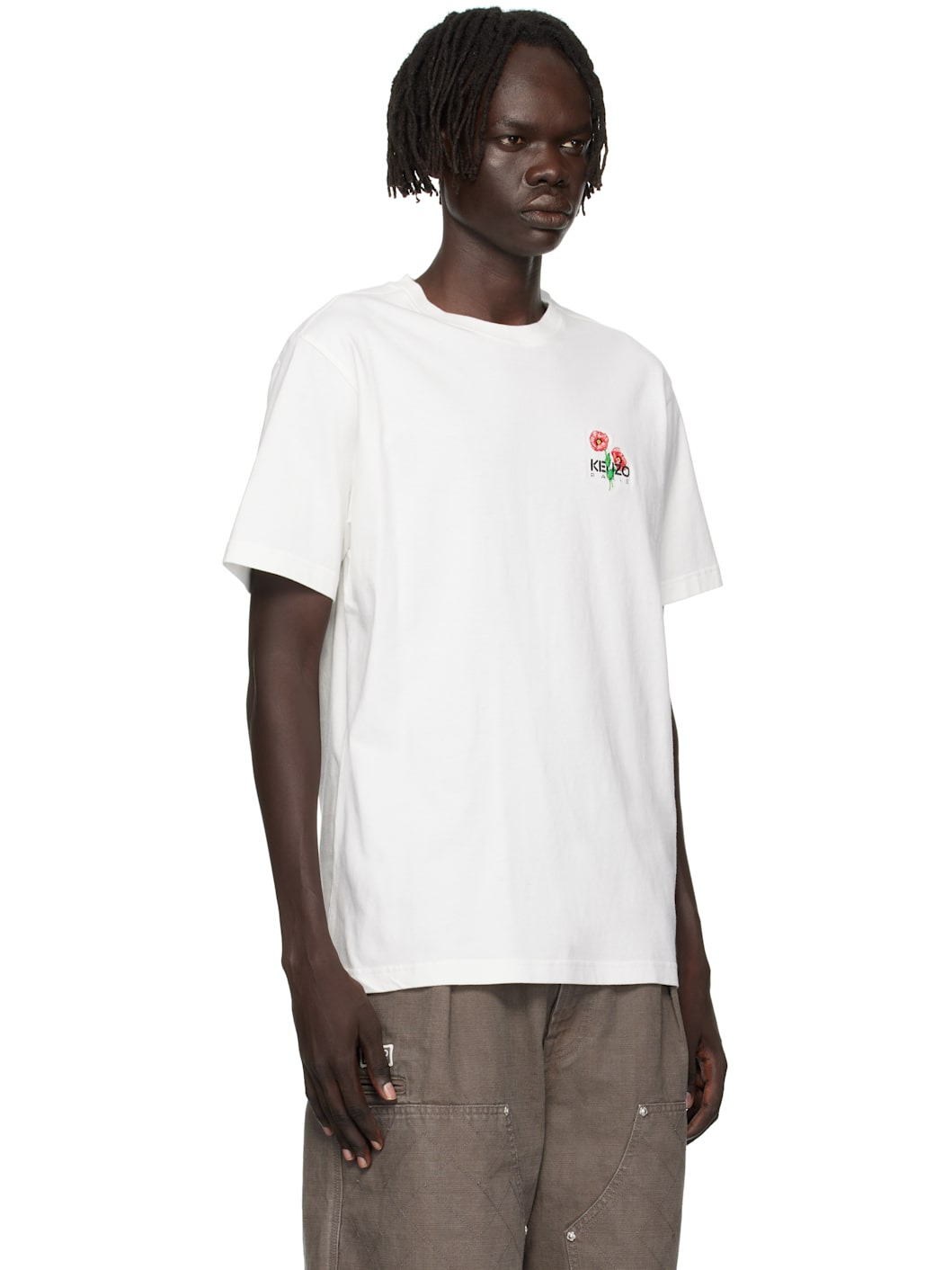 Off-White Kenzo Paris 'KENZO Archive Bouquet' Embroidered T-shirt - 2