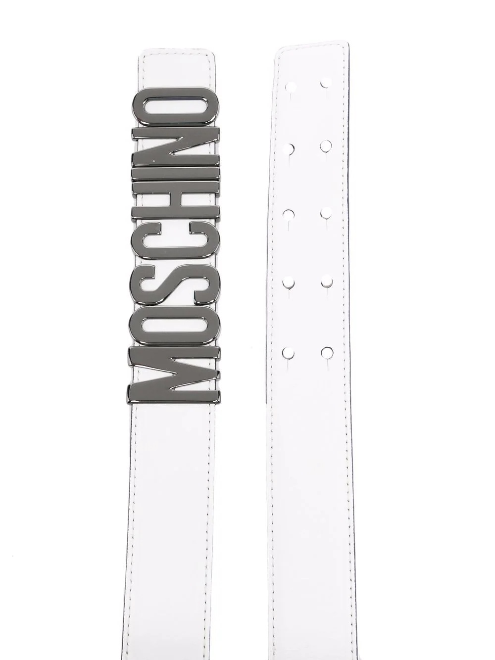 logo-lettering belt - 2