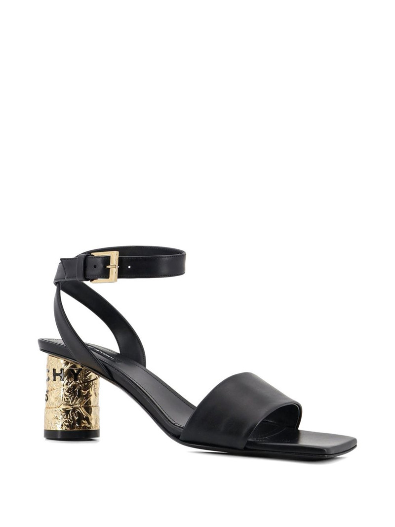 Givenchy tape-heel ankle-strap sandals outlook