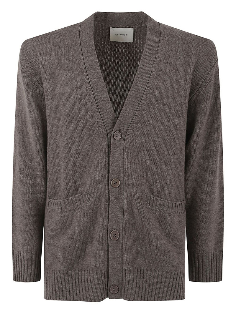 pocketed buttoned cardigan 1