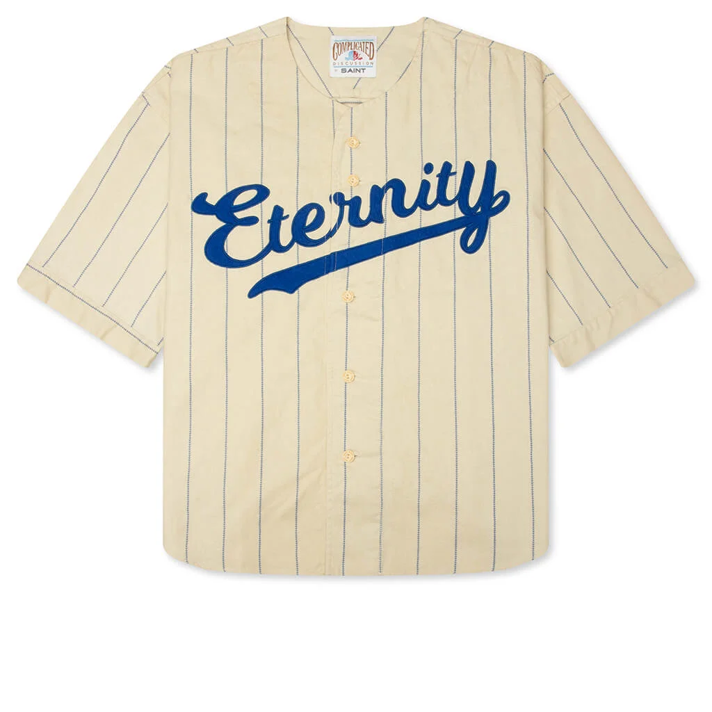 ETERNITY BASEBALL JERSEY - WHITE - 1