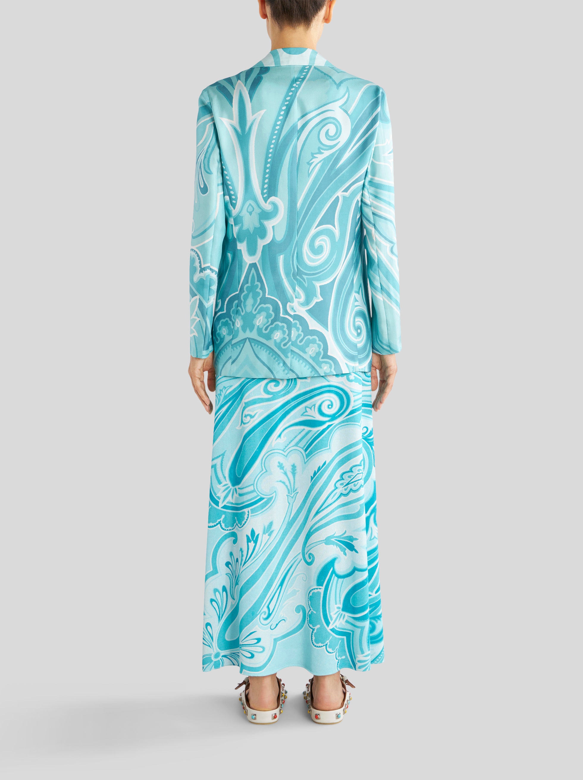SILK JACKET WITH PAISLEY PATTERNS - 5