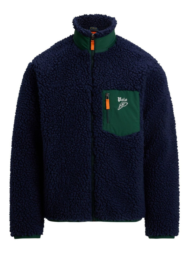 zipped fleece jacket 1