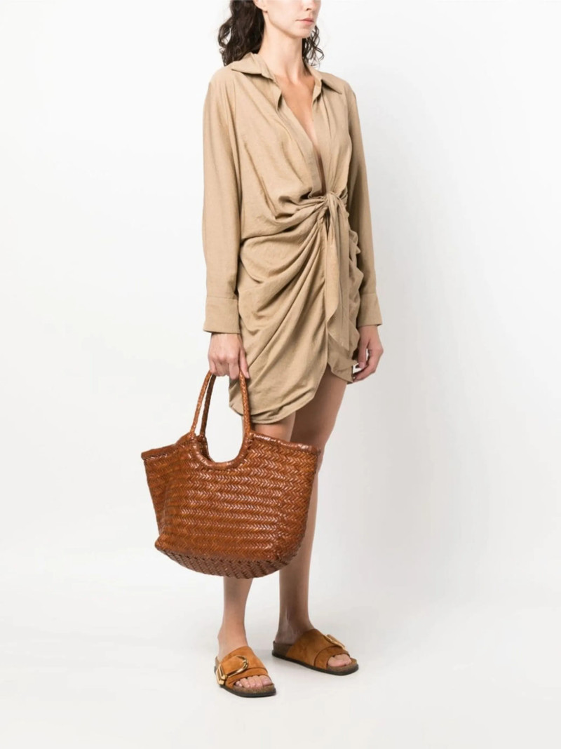 DRAGON DIFFUSION large Nantucket interwoven tote bag outlook