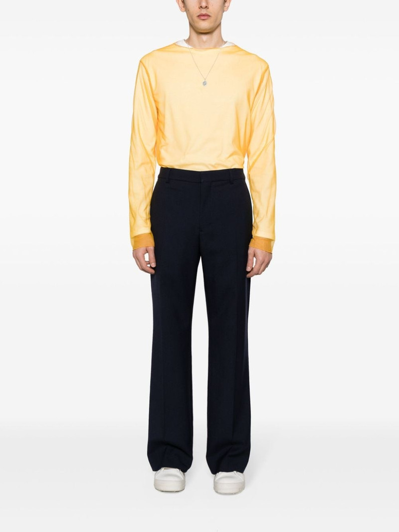 Jil Sander layered cotton T-shirt outlook