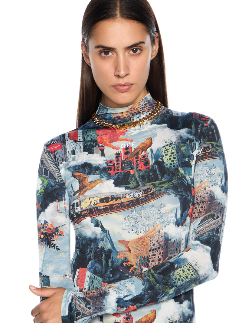 World Paint Second Skin Mini Dress 5