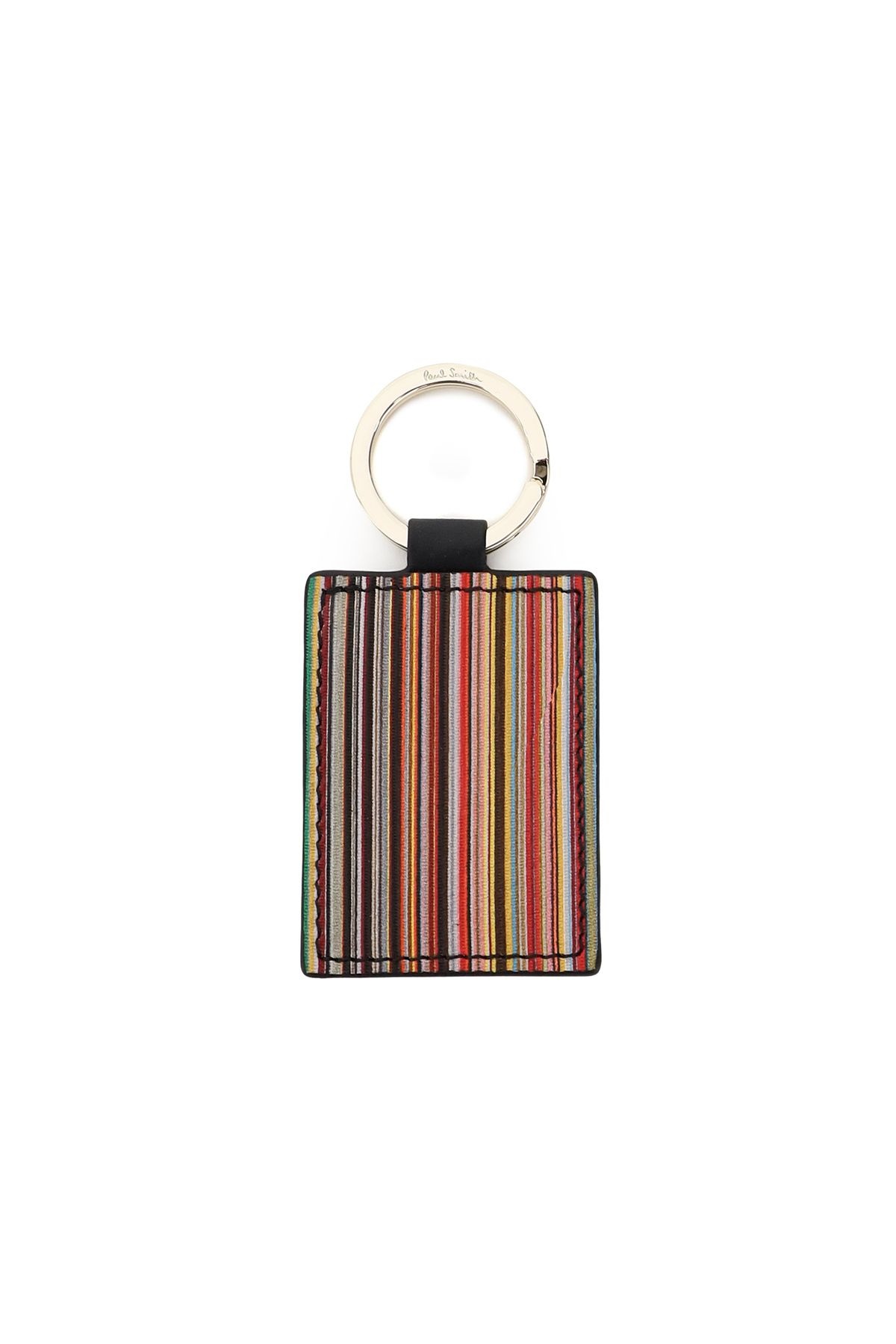 SIGNATURE STRIPE KEYCHAIN - 1