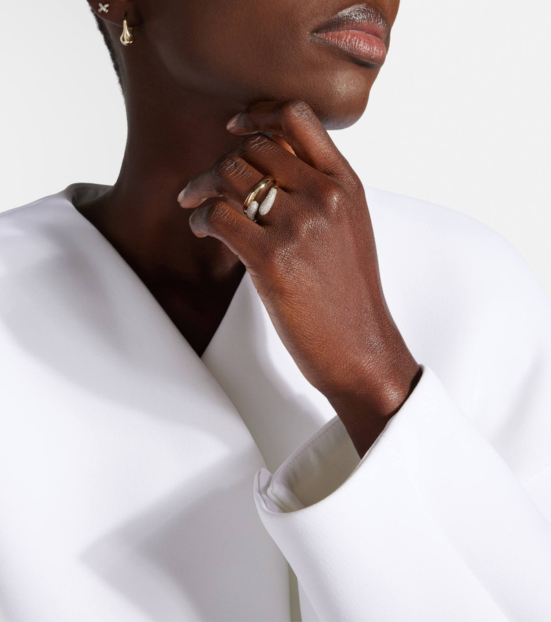 Bold Merge 14kt gold ring 5