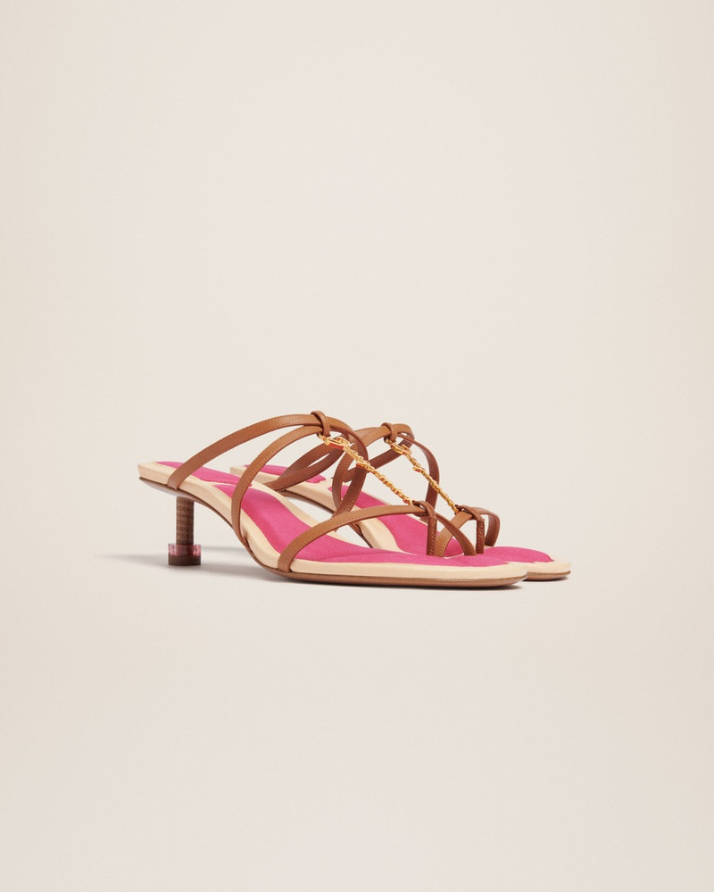JACQUEMUS Les sandales basses Pralu outlook