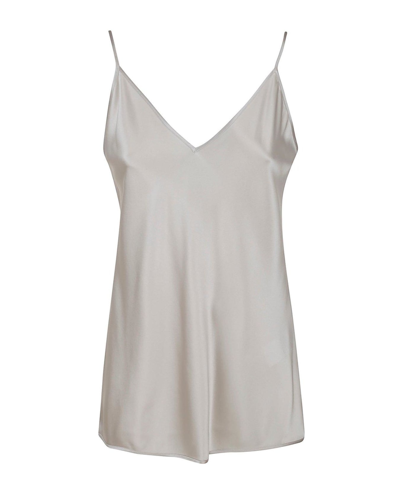 V-neck Sleeveless Top - 1