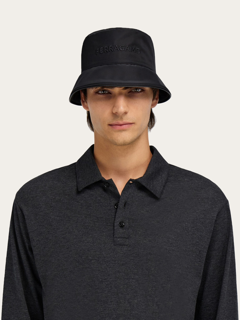 Bucket hat with embroidered logo 5