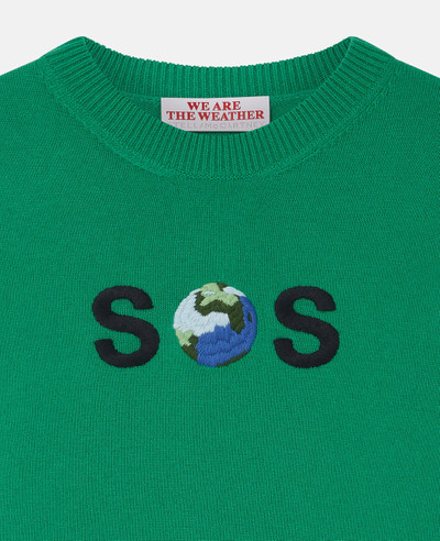 Stella McCartney SOS Embroidered Knit Jumper outlook