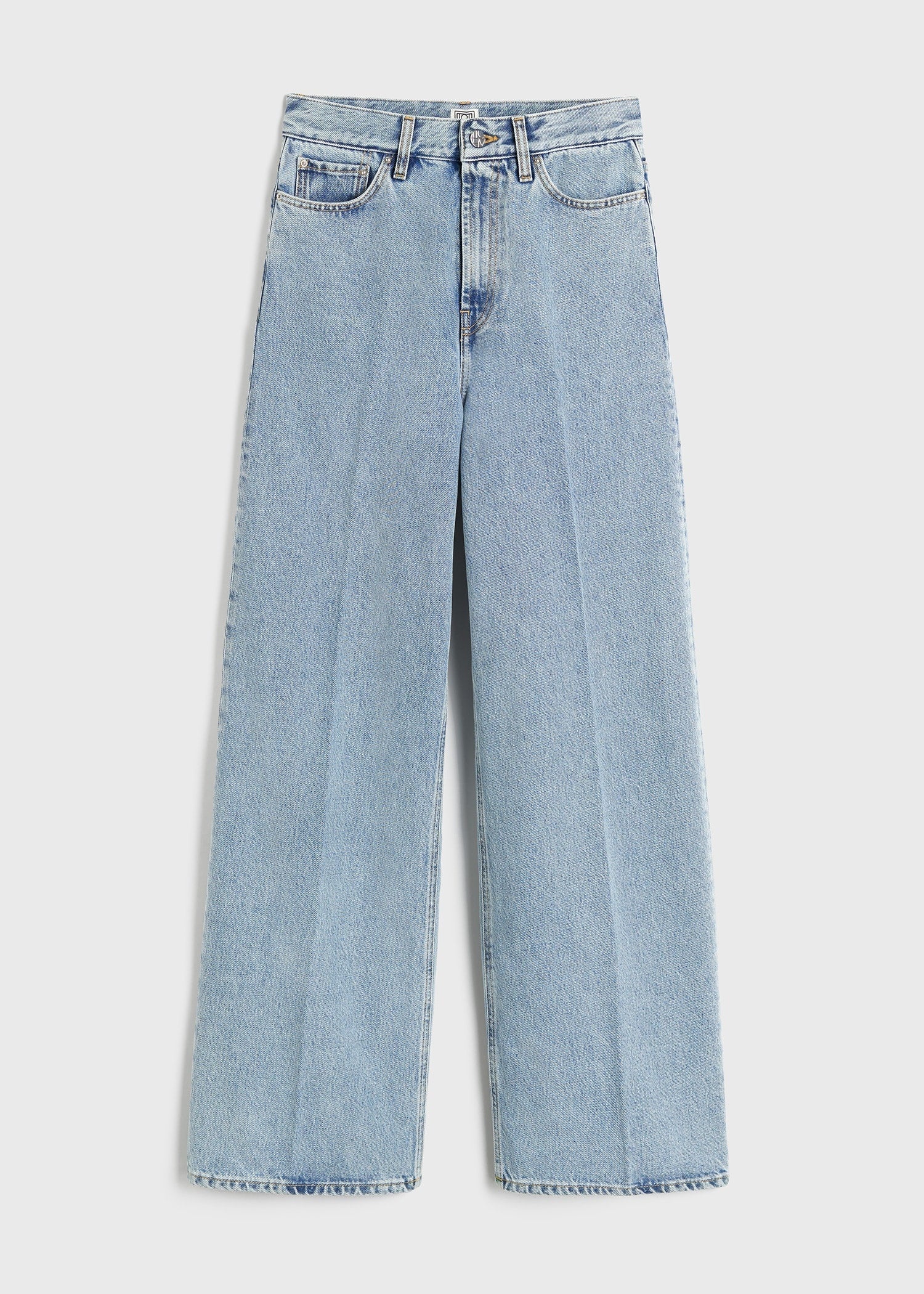 Wide leg denim cool blue - 1