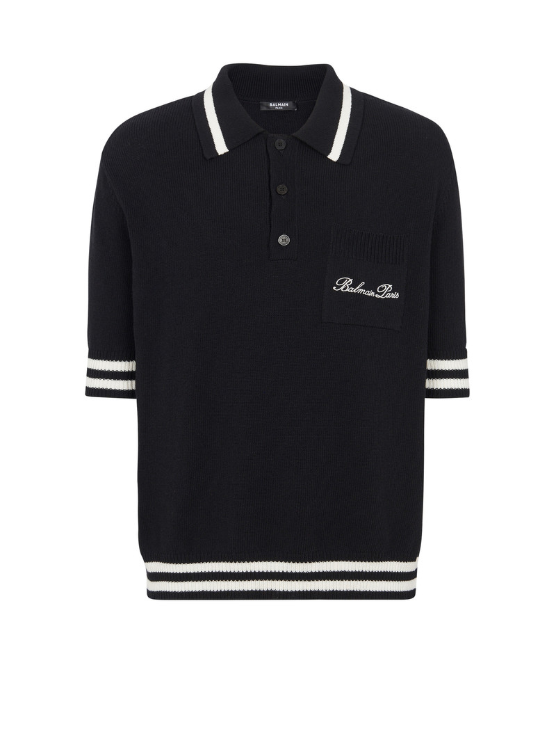 Balmain Signature polo shirt - 1